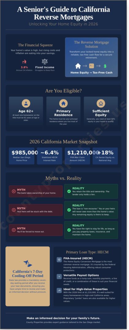 Reverse Mortgage Options for Seniors in California: A 2026 Comprehensive Guide