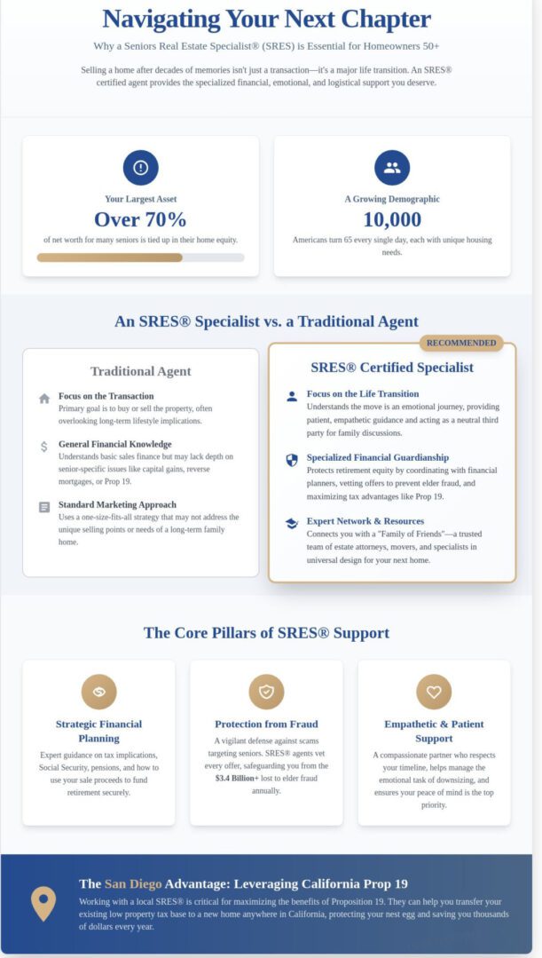 SRES Certified Agent Near Me: Your Guide to Senior Real Estate Experts in San Diego - Infographic