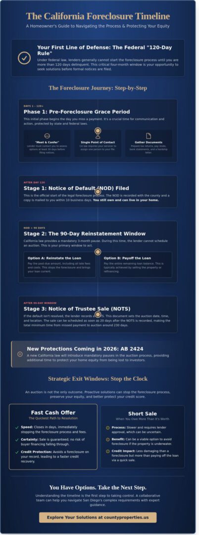 California Foreclosure Process Timeline: What to Expect in 2026