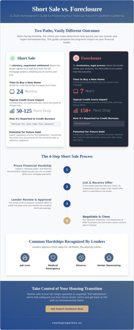 How a Short Sale Affects Your Credit: A 2026 Guide for Southern California Homeowners