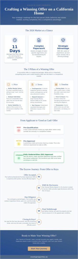 Making an Offer on a House in California: The 2026 Strategic Guide