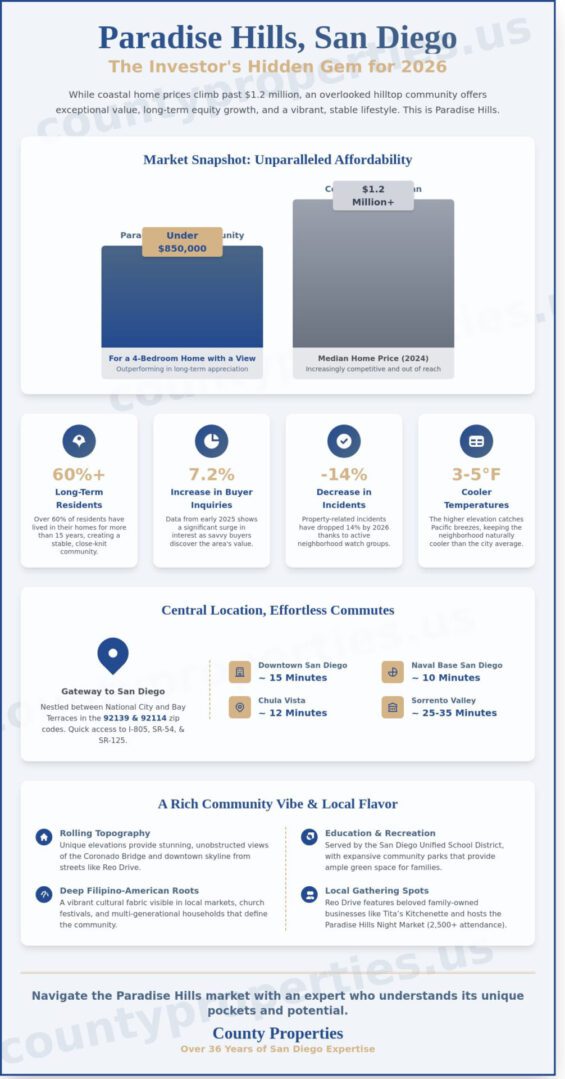 Paradise Hills, San Diego: The Ultimate 2026 Neighborhood & Real Estate Guide