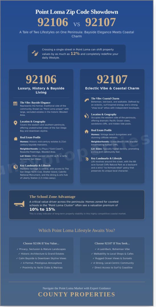 Point Loma Zip Code Guide: Neighborhoods, Real Estate, and Lifestyle in 2026