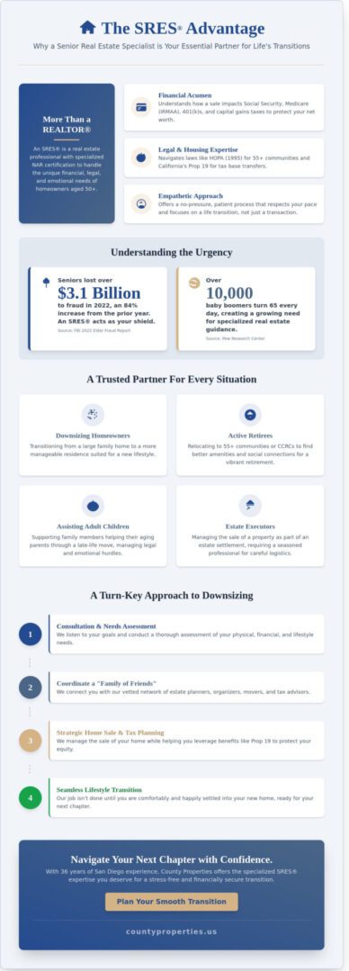 What is a Senior Real Estate Specialist? A Guide to the SRES® Designation