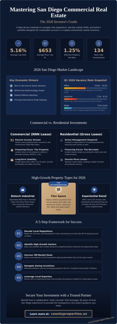 How to Buy Commercial Real Estate in San Diego: The 2026 Investor Guide