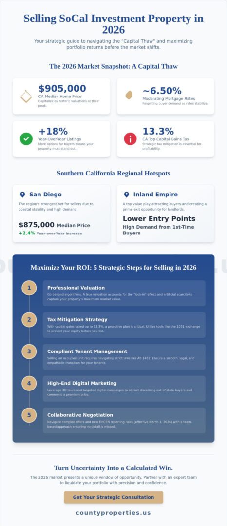 Selling Investment Property in Southern California 2026: The Strategic Exit Guide