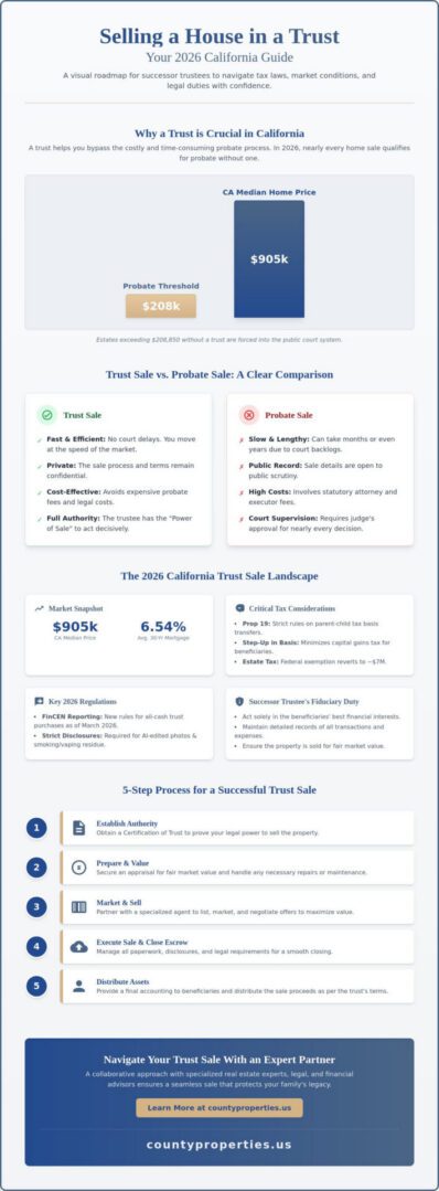 Selling a House in a Trust in California: The 2026 Successor Trustee’s Guide