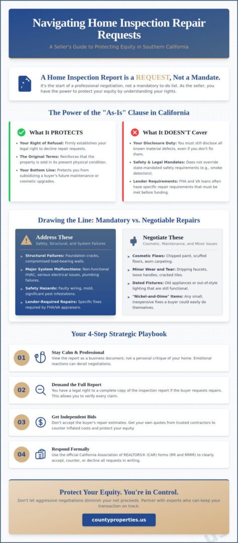 How to Negotiate Repairs After Home Inspection: A Guide to Seller's Rights in 2026