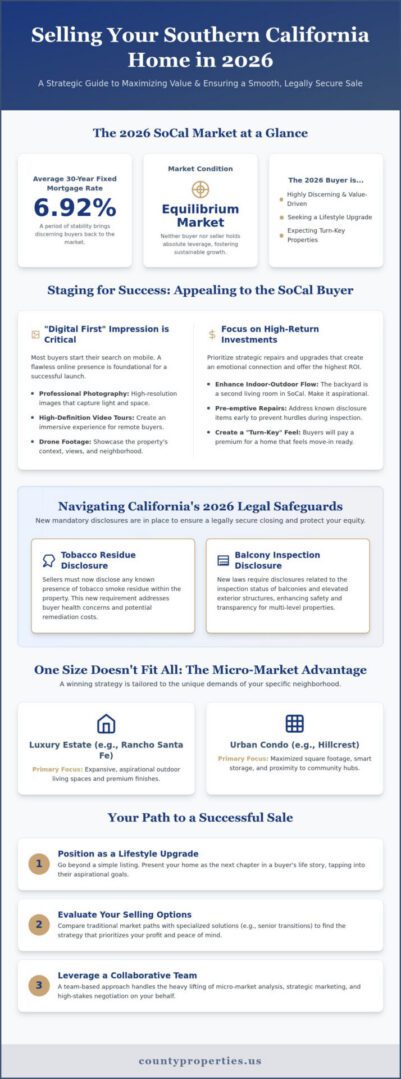 Selling a Home in Southern California: The Definitive 2026 Guide