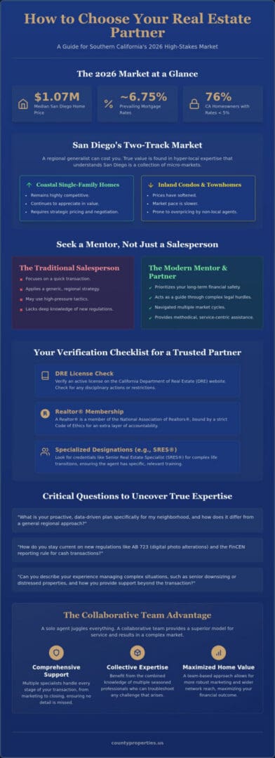 How to Choose a Real Estate Agent in Southern California: A 2026 Guide