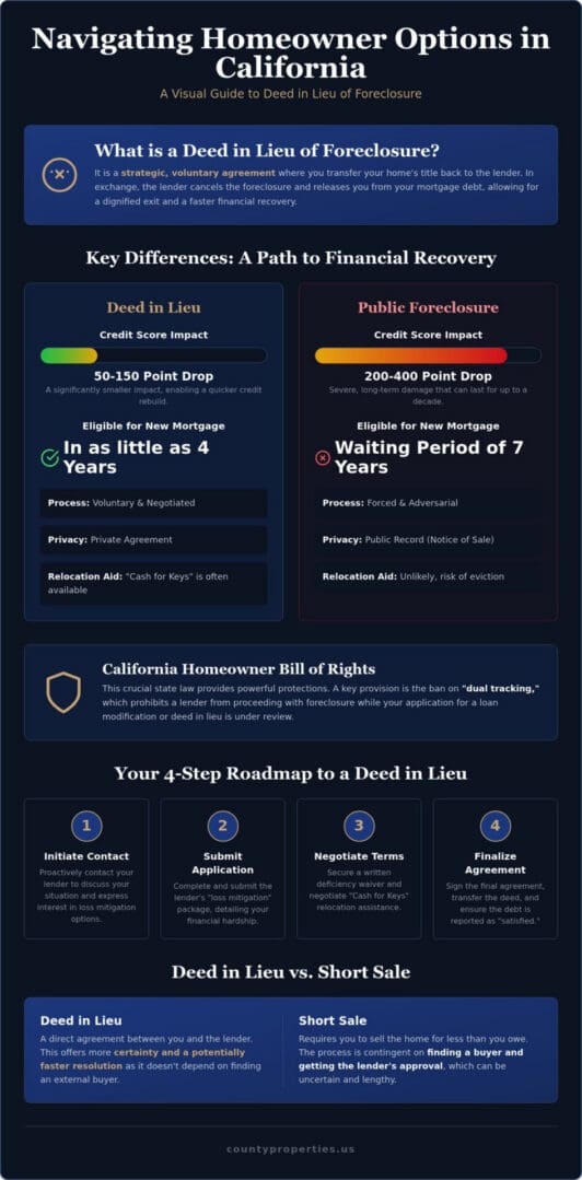 California Deed in Lieu: Strategic Homeowner Guide