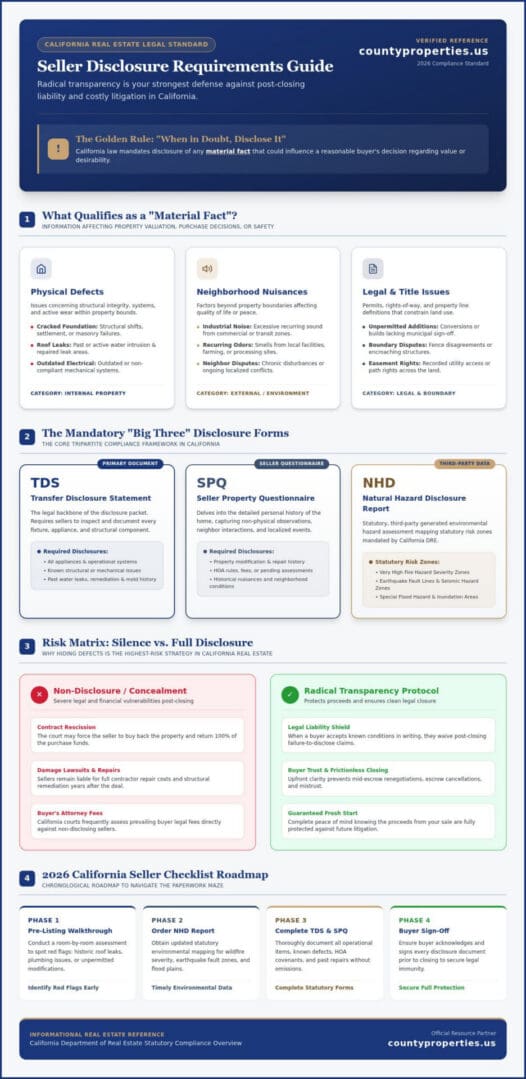 Disclosure Requirements for Selling a House in California: The 2026 Seller’s Checklist